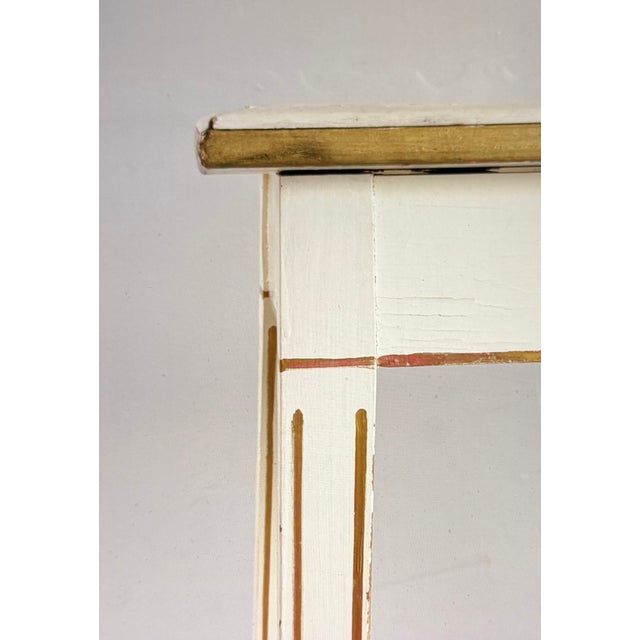 Gustavian (Swedish) Tea Table with Manganese Tiles For Sale - Image 3 of 5