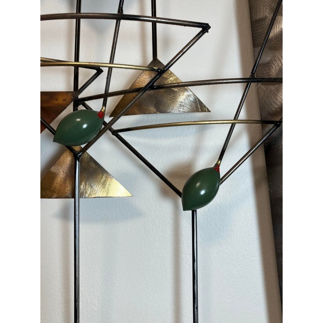 Curtis Jere “Manhattans and Martinis" - 30” Wall Sculpture Attributed to Jere Studios - Excellent Condition For Sale - Image 4 of 13