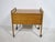 Mid-Century Walnut Sewing Box on Casters, 1960s For Sale - Image 4 of 7