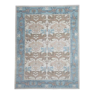 Turkish Oushak Antique Look Rug 12'2" x 15'8" #20364 For Sale