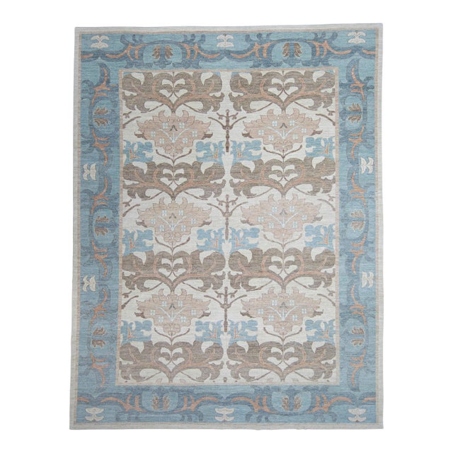 Turkish Oushak Antique Look Rug 12'2" x 15'8" #20364 For Sale