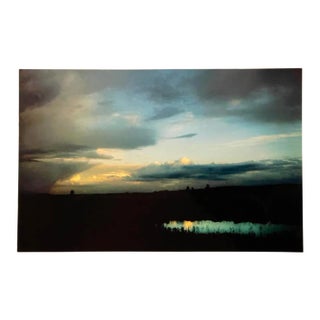 "Reflective Pond" Contemporary Landscape Photograph from The Estate of Gleb Derujinsky For Sale