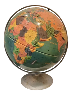 Vintage 1960s Nystrom Globe
