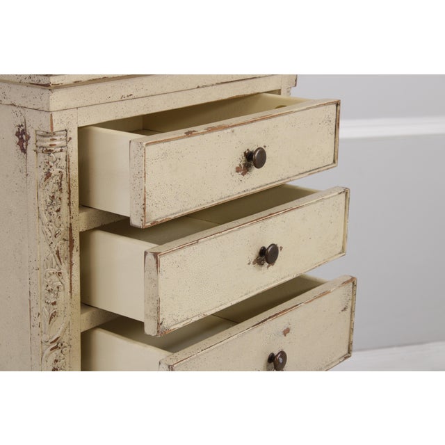 Habersham Plantation 7 Drawer Painted Lingerie Chest For Sale In Philadelphia - Image 6 of 13