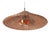 Wicker, Copper and Brass Pendant Lamp, Sweden, 1950s For Sale