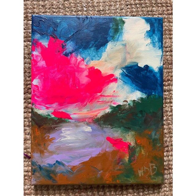 Where the Light Falls captures the moment when shifting sky color settles over a quiet stretch of water. Vibrant pinks...