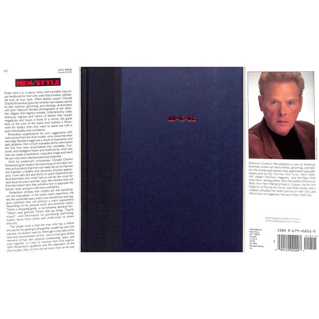 Modern "Men of Style; The Zoli Guide for the Total Man" 1992 Richardson, Donald Charles For Sale - Image 3 of 9