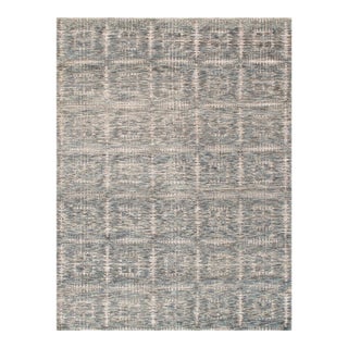 Pasargad Home Transitiona Ivory Wool Area Rug- 9' 0" X 12' 0" For Sale