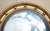 1920s Antique Convex Gilt Wood Butlers Wall Mirror, 1920s For Sale - Image 5 of 8