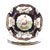 Seven Piece “Chelsea Bird’ Pattern Garniture of Antique English Porcelain For Sale - Image 12 of 16