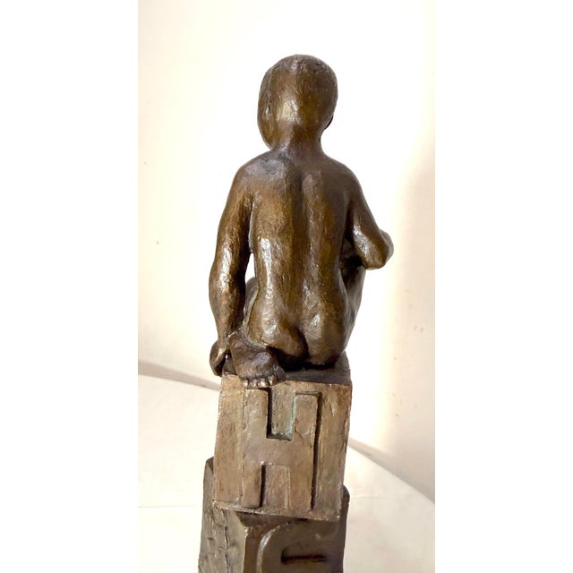Bronze Figural Bronze Dorothy Maynor Music Sports Entertainment Trophy Award Statue Art For Sale - Image 8 of 16