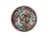 Ceramic Vintage Asian Round Polychrome Enamel Scenery Graphic Porcelain Bowl For Sale - Image 7 of 11