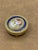 18th Century Circular Snuffbox in Gold, Enamel and Miniature with Bucolic Scene, 1800s For Sale - Image 3 of 11