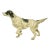 Vintage Hubley Cast Iron English Setter or Pointer Dog Doorstop For Sale