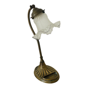 Antique Austrian Art Nouveau Table Lamp Bronze