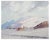 Herberts Mangolds, Winter Landscape, 1965, Watercolor on Paper For Sale