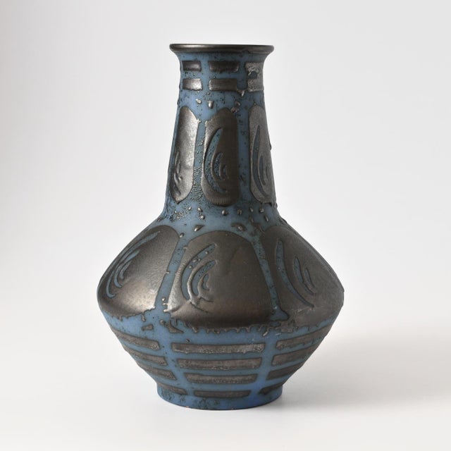 Fat Lava Vase from Carstens, 1960s, in Very Good conditions. Designed 1960 to 1969 This piece has an attribution mark, I...