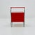 Red Bauhaus Nightstand with Shelf in Red, 1970s For Sale - Image 8 of 11