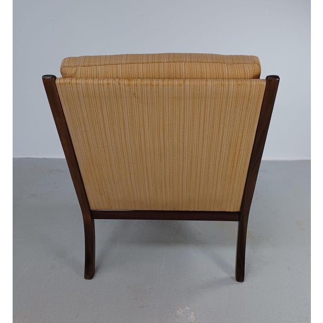 Wood Mahogany Lounge Chairs from Ole Wanscher, Set of 2 For Sale - Image 7 of 12