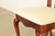 Thomasville Queen Anne Carved Solid Mahogany Side Chairs or Dining Chairs | Pair For Sale - Image 9 of 15