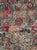 This mid-20th-century Persian Afshar rug presents a restrained geometric composition in warm beige, sand, ivory, and soft...