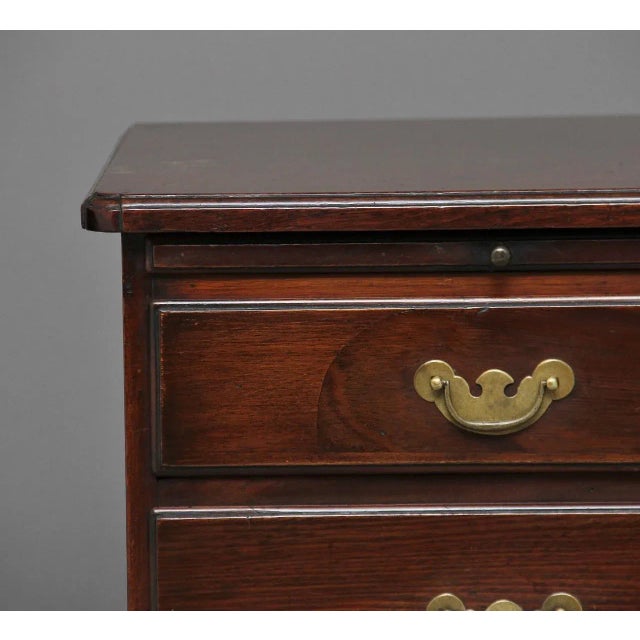 Wood Mahogany Brushing Slide Chest, 1780s For Sale - Image 7 of 10