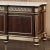 Grand Antique French Louis XVI Mahogany Marble Top Buffet a l'Etrusque For Sale - Image 9 of 18