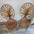 Metal Pair of 1960s Italian Gilt Metal Wheat Sheaf Chairs by S. Salvadori For Sale - Image 7 of 17