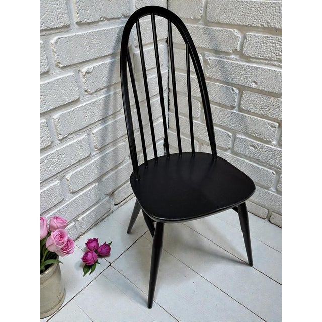 Wood Mid-Century Quaker Dining Chairs by Lucian Ercolani for Ercol, 1960, Set of 2 For Sale - Image 7 of 17