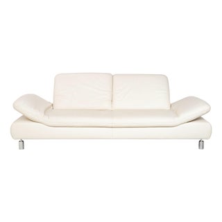 Rivoli 3-Seater Sofa in Cream Leather from Koinor For Sale