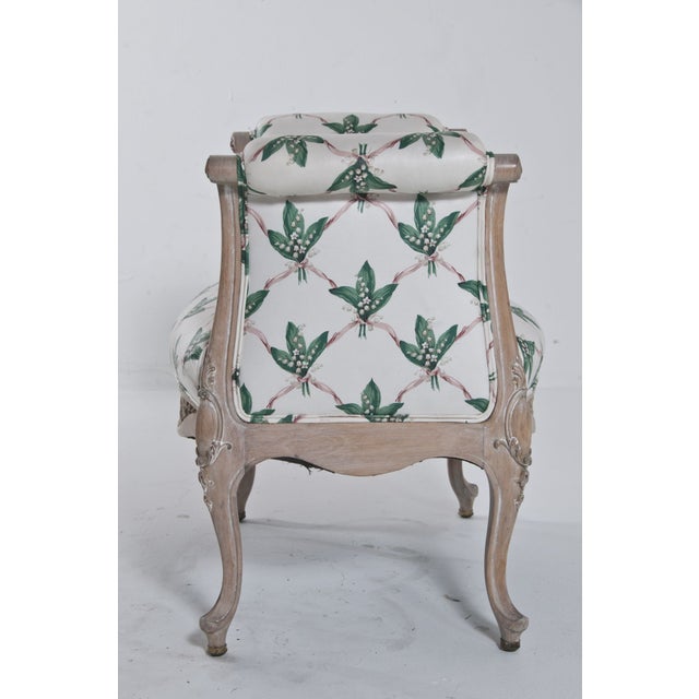 Carved Wooden Window Bench For Sale - Image 4 of 8