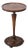 20th Century Round Walnut Pedestal Table For Sale