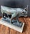 1980s Egyptian Revival Bronze Bull Sculpture, 1980s For Sale - Image 5 of 8