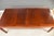 1990s Vintage Solid Mahogany and Brass Dining Table For Sale - Image 5 of 13