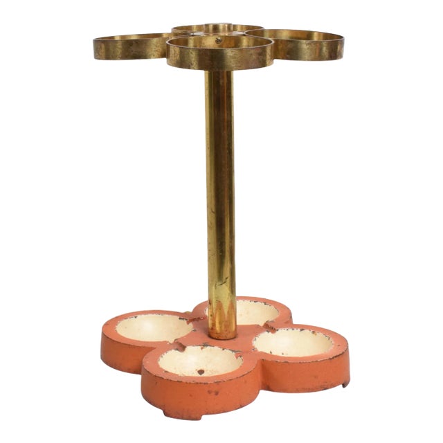 1960s Bauhaus Umbrella Stand Style of Hermès Paris Mid-Century Modern Europe For Sale