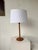 Oak Table Lamp, 1970s For Sale - Image 4 of 18