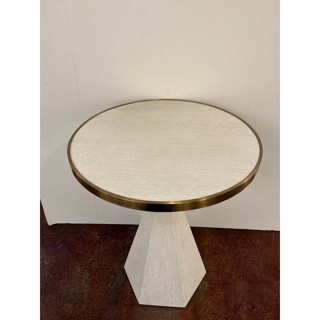 Modern Revelation Pylon Accent Table For Sale - Image 3 of 6