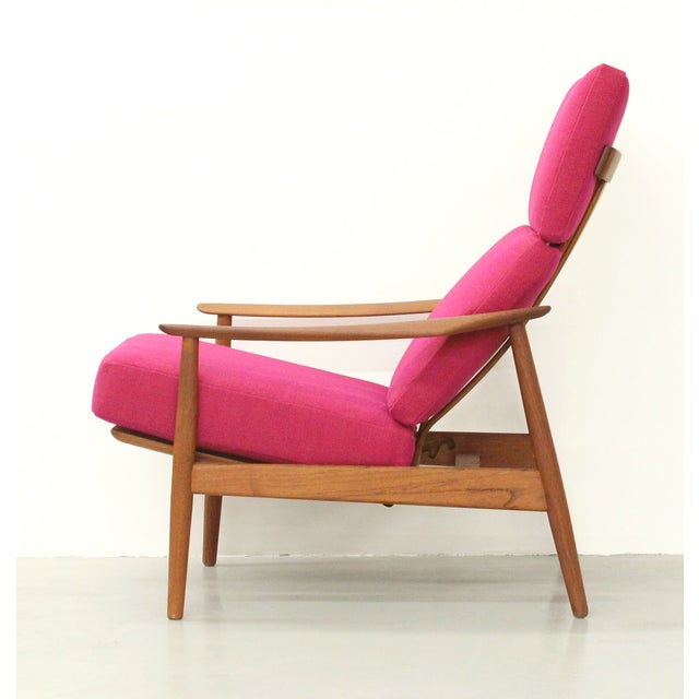 Danish Teak Lounge Chair Arne Vodder France & Son Chairish