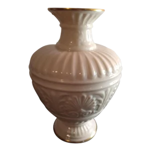 Lenox Athenian Porcelain 24k Trim Vase