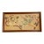 Vintage Embroidered Bird Textile Wall Panel in Wood Frame For Sale