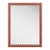 Fleur Home Carnival Chaos Rectangle Mirror in Red Earth, 24x36 For Sale