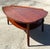 This vintage mid-century modern surfboard coffee table is a striking example of Scandinavian design, crafted by celebrated...