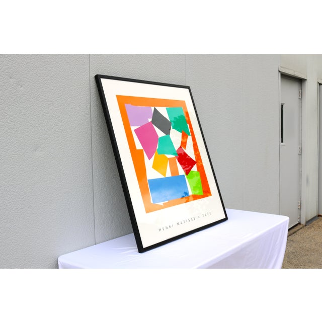 Wood Henri Matisse the Snail (L'escargot) Abstract Screen Print Artwork, Tate Gallery For Sale - Image 7 of 16