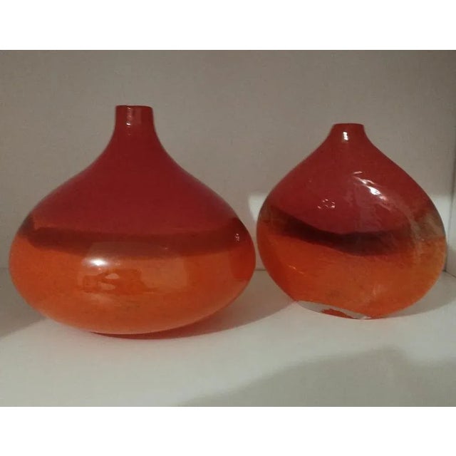 Vintage Organic Vases, 1980s, Set of 2 For Sale - Image 18 of 18