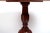 Traditional Councill Mahogany Federal Style Round Pedestal Table Console Table W Banding For Sale - Image 3 of 7