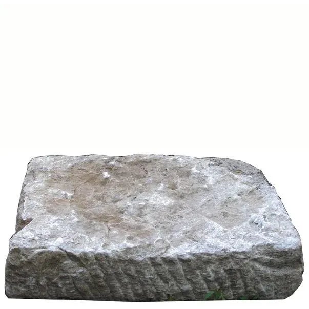 Stone 1930s Natural Water Fountain Stone 19 For Sale - Image 7 of 7