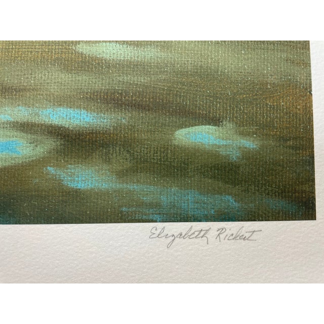 2004, "Boats 3", Contemporary Impressionist, Archival Giclee on Somerset Textured Watercolor Paper, Artist Elizabeth Rickert For Sale - Image 4 of 5