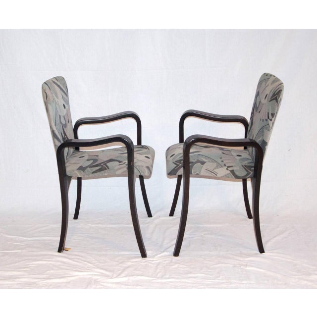 Gray Mid Century Bent Ply Dining Chairs - Thaden-Jordan For Sale - Image 8 of 9