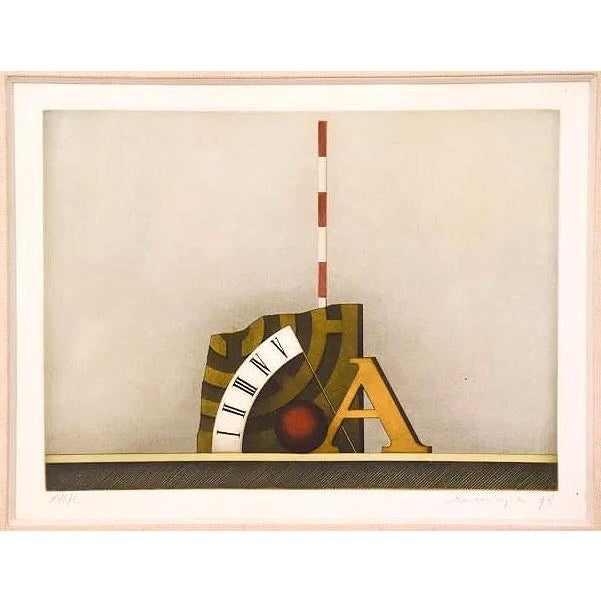 Friedrich Meckseper, (German 1936-2019). A very good etching with aquatint on laid paper. The work is from a limited...