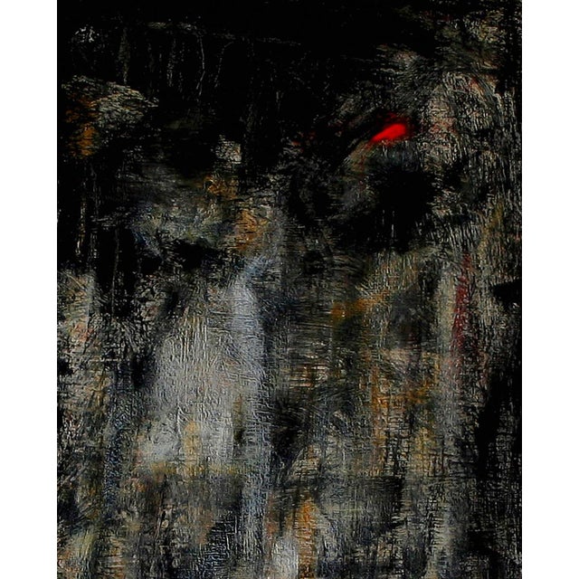 *il grande inverno am 4* is an evocative abstract painting by italian contemporary artist massimo d’orta, exploring the...